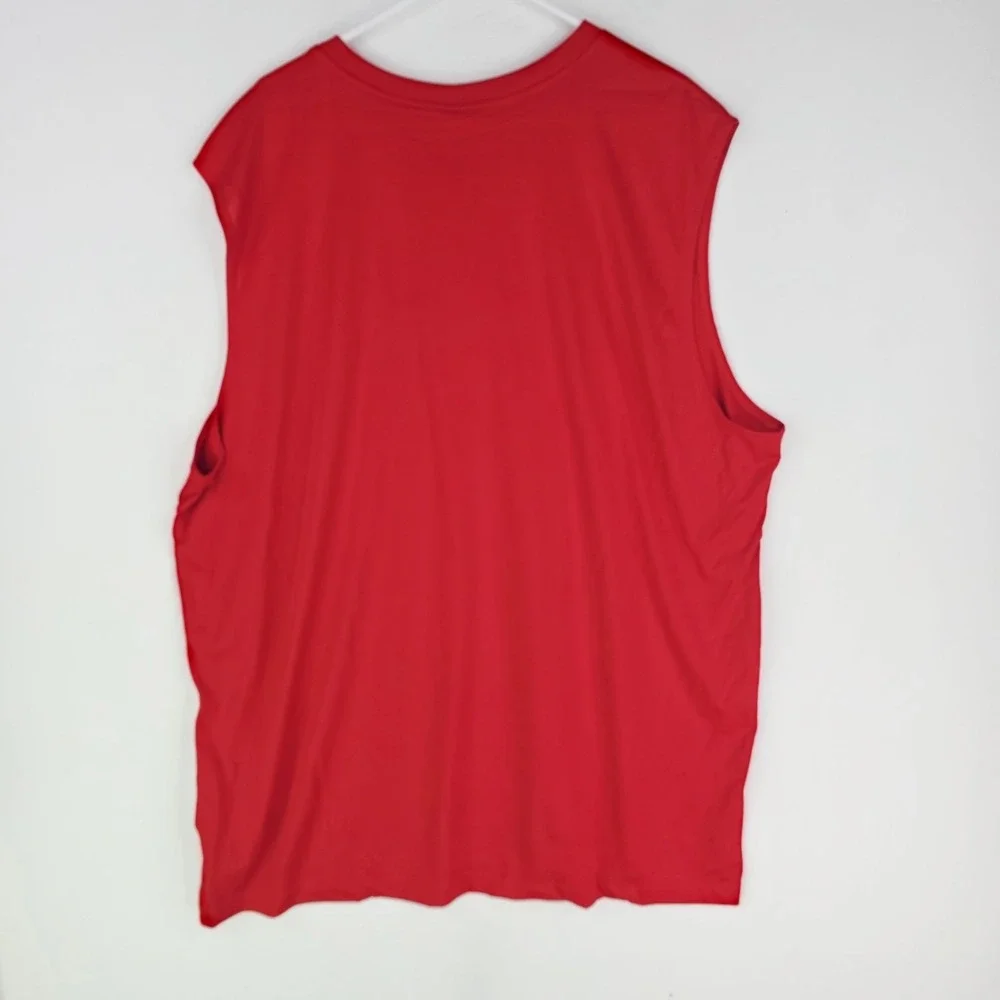 Philadelphia Phillies Nike Baseball Tee Men's Sz 3XL Red Dri-Fit Tank‎ Top Shirt